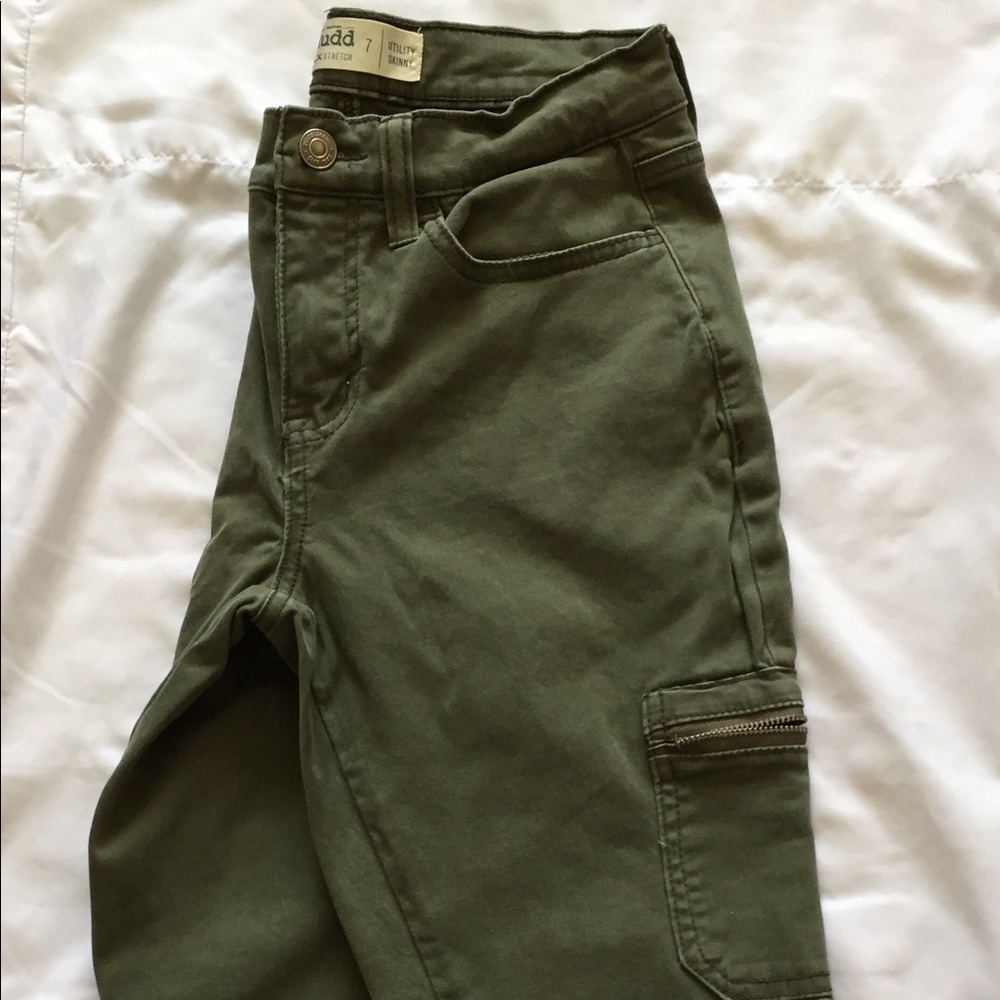 Army Green Jeans